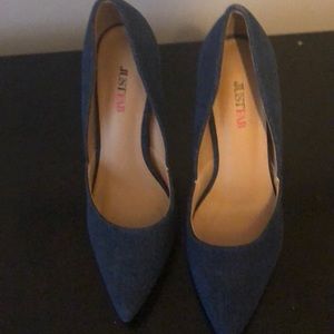 Denim Heels